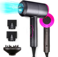 Sèche-cheveux ionique professionnel avec 3 accessoires