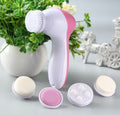 Brosse Nettoyante Visage Électrique 5-en-1 avec ses 5 têtes