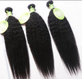 Mèches Kinky Straight 100% Human Hair - Noir naturel