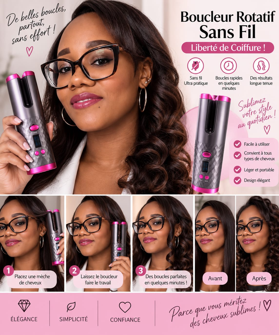 Boucleur Rotatif Sans Fil