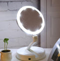 Miroir Maquillage LED Pliable Double Face