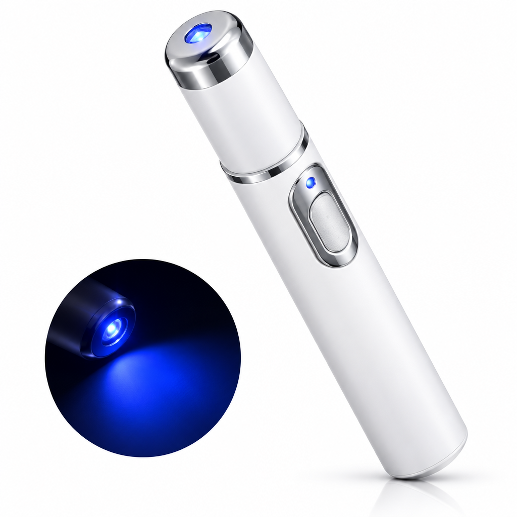Stylo Laser Bleu Anti-Acné