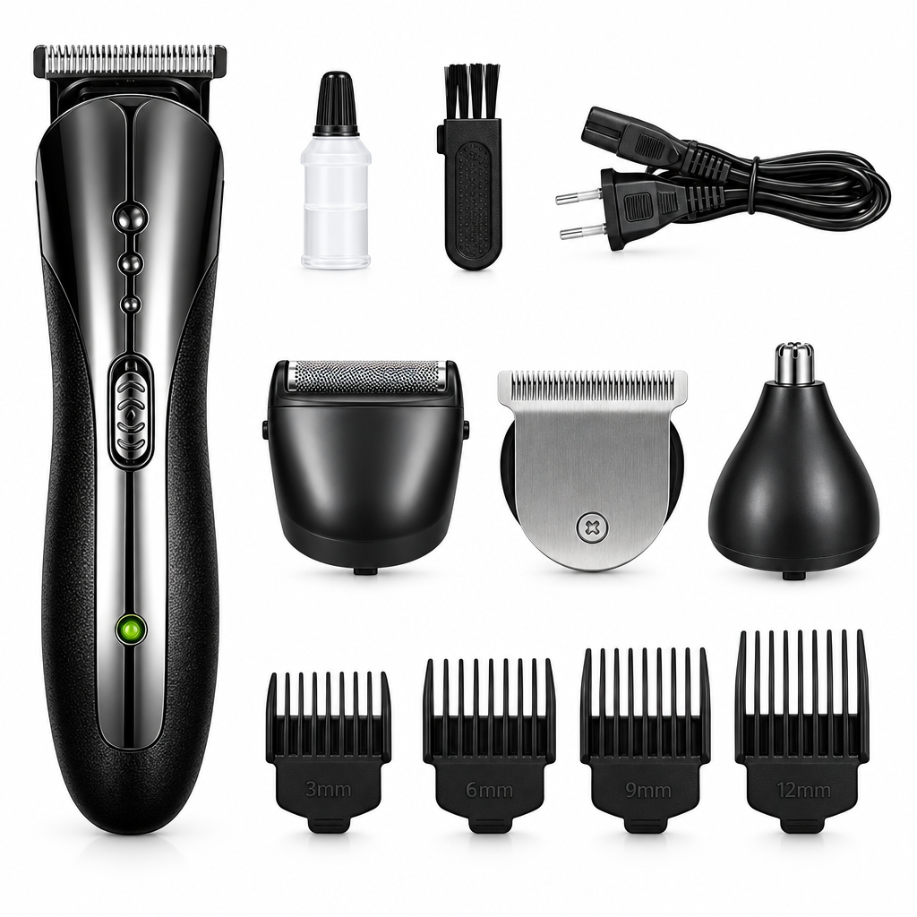 Kit Tondeuse Multifonction Homme 3en1 avec sabots et accessoires